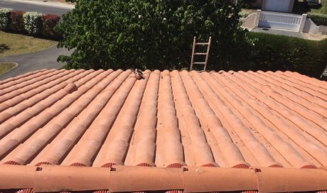 Rénovation de toiture et de charpente de maison vers le Cap Ferret 